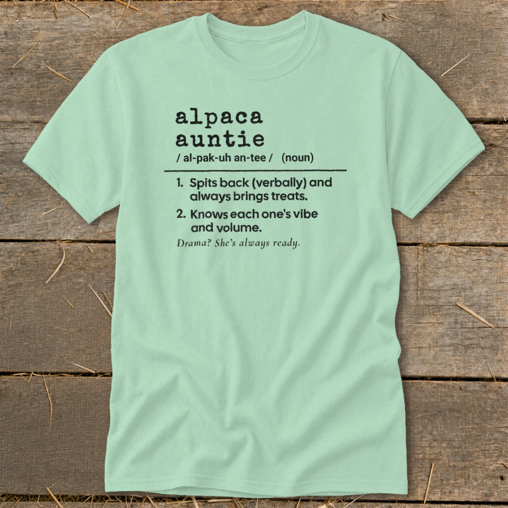 Alpaca Auntie Definition Classic Tee product image 8