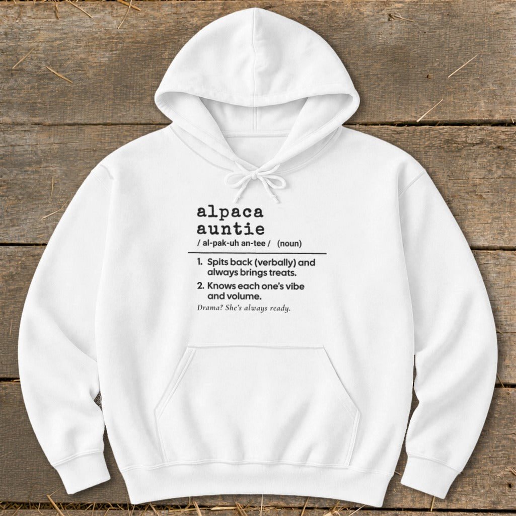 Alpaca Auntie Definition Hoodie product image 1
