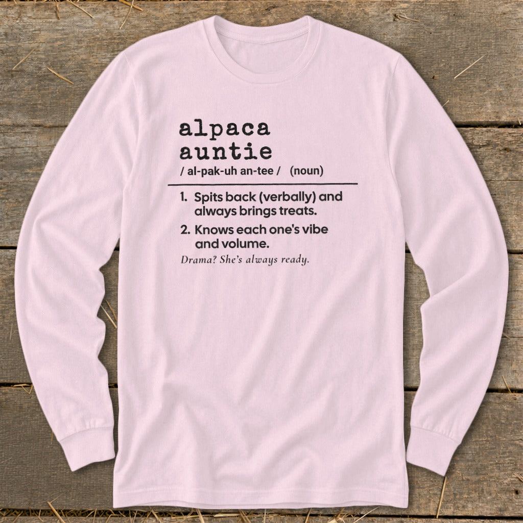 Alpaca Auntie Definition Long Sleeve Tee product image 2