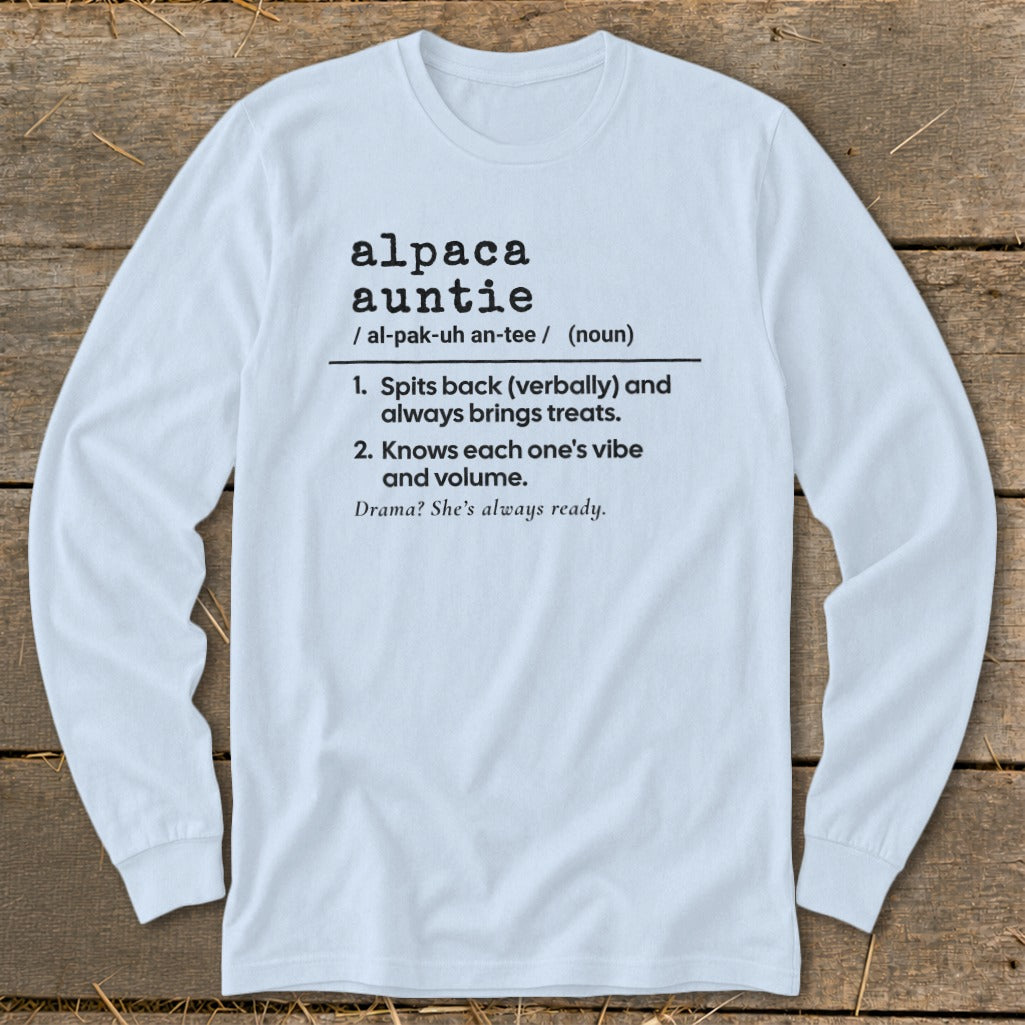 Alpaca Auntie Definition Long Sleeve Tee product image 3
