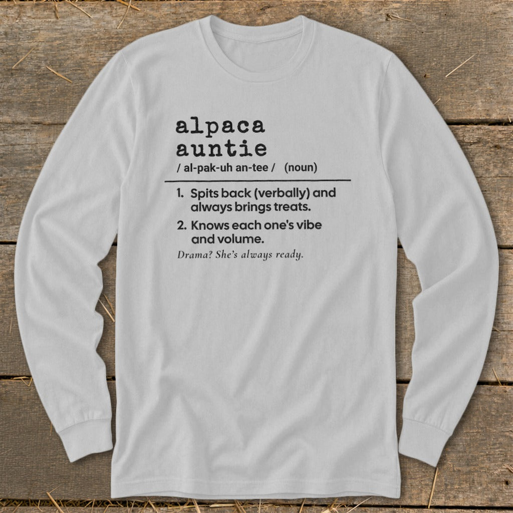 Alpaca Auntie Definition Long Sleeve Tee product image 4