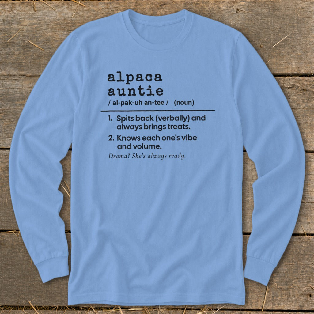 Alpaca Auntie Definition Long Sleeve Tee product image 5