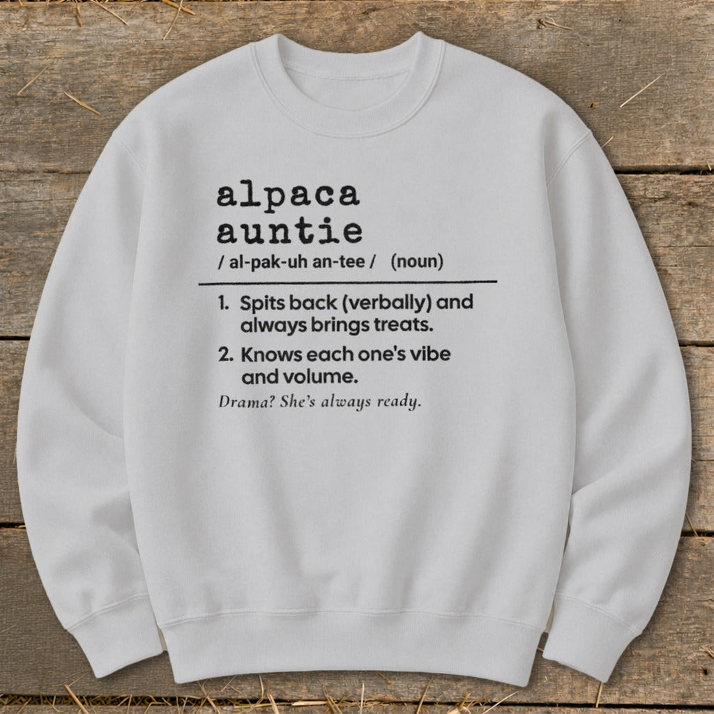Alpaca Auntie Definition Sweatshirt product image 4