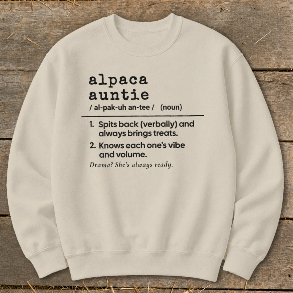 Alpaca Auntie Definition Sweatshirt product image 6