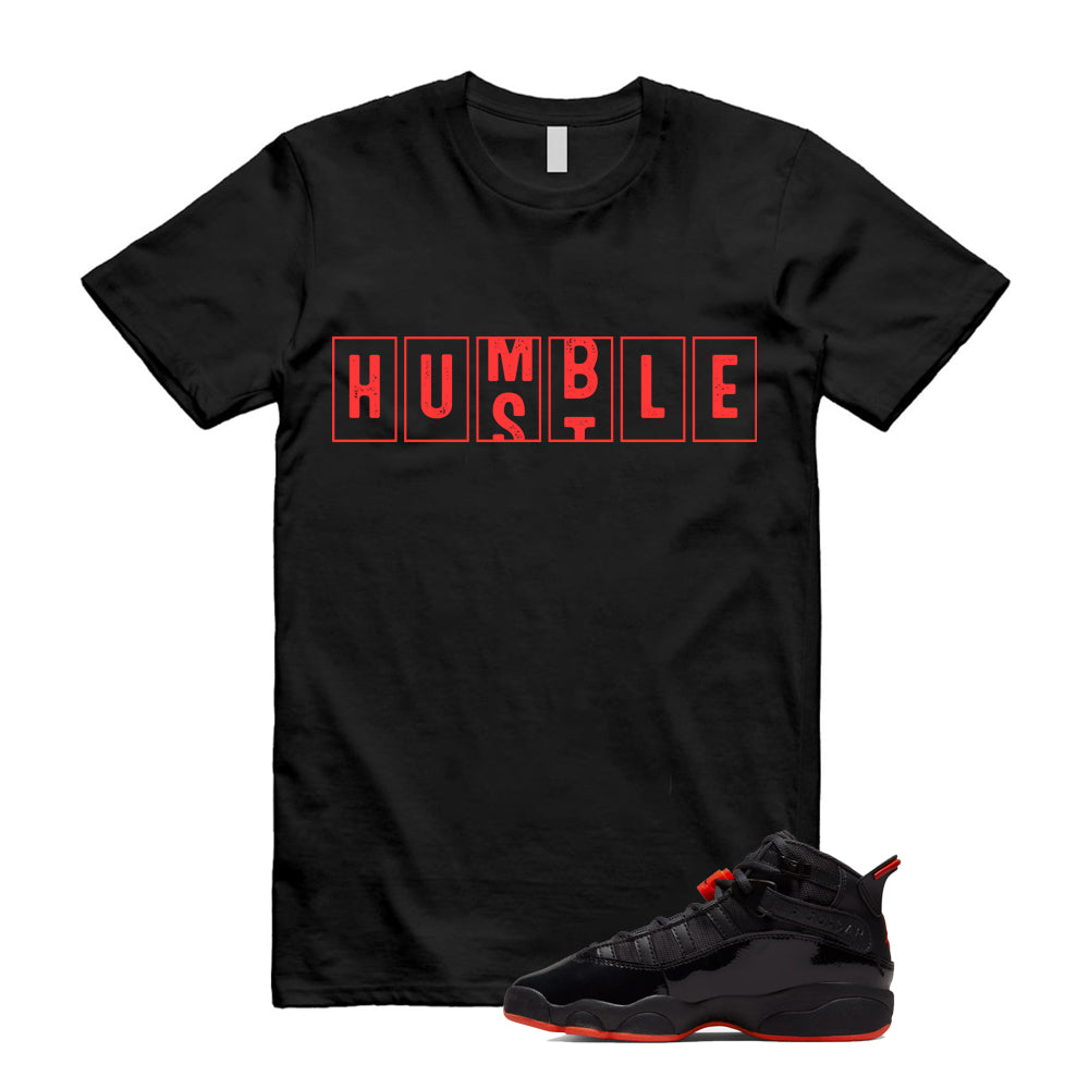 6 Rings Black Infrared Shirt To Match Hustle Humble T-Shirt product image 1