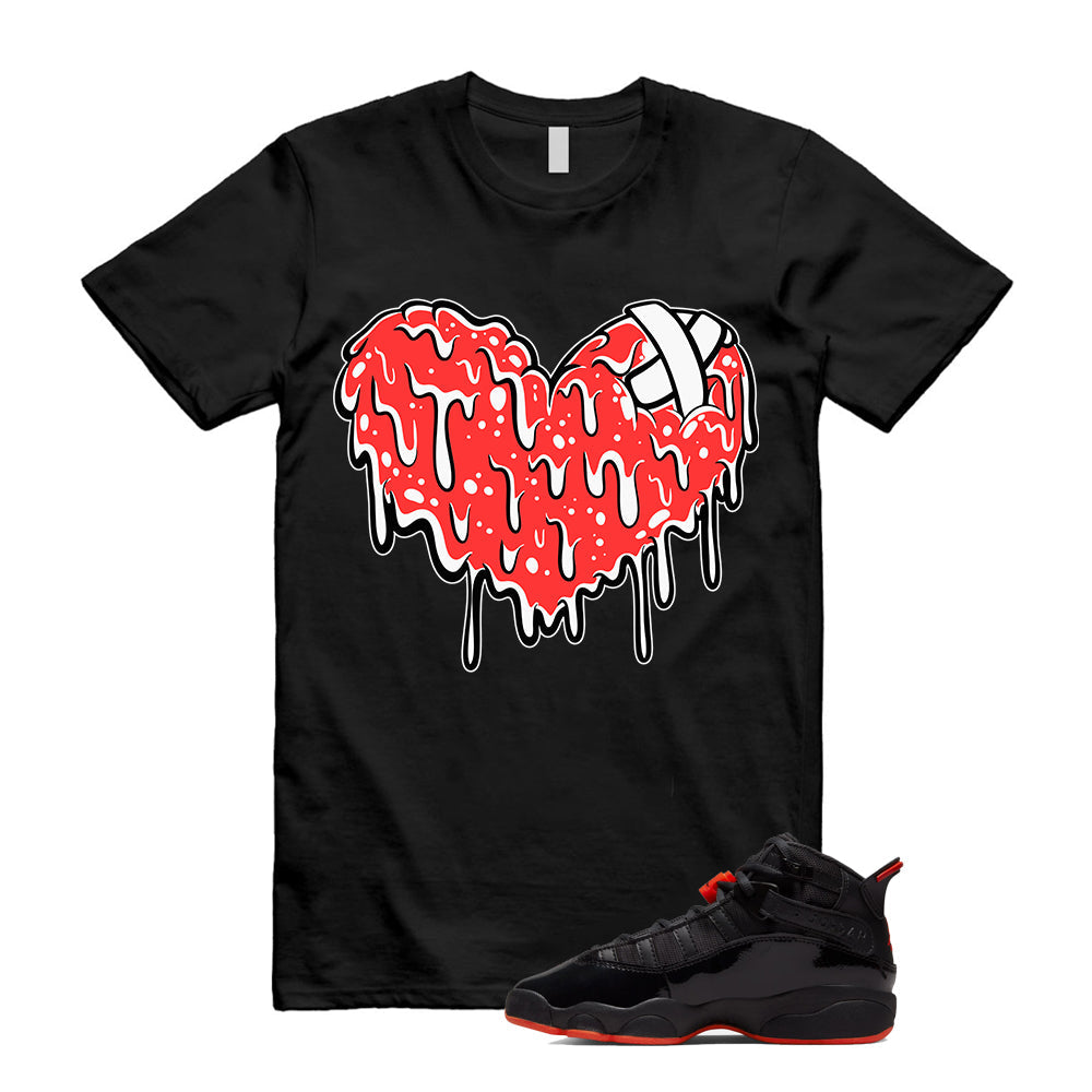 6 Rings Black Infrared Shirt To Match Broken Heart T-Shirt product image 1