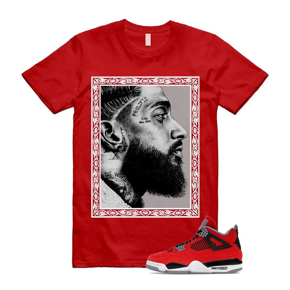 4 Toro Bravo Fire Red White Black Cement Grey 2026 Shirt To product image 1