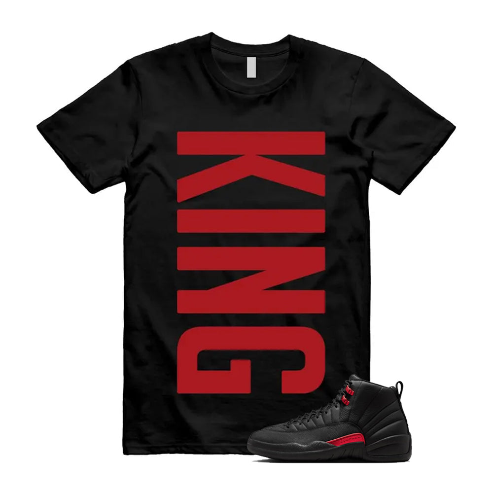 12 Bloodline in Black Varsity Red Shirt To Match King product image 1