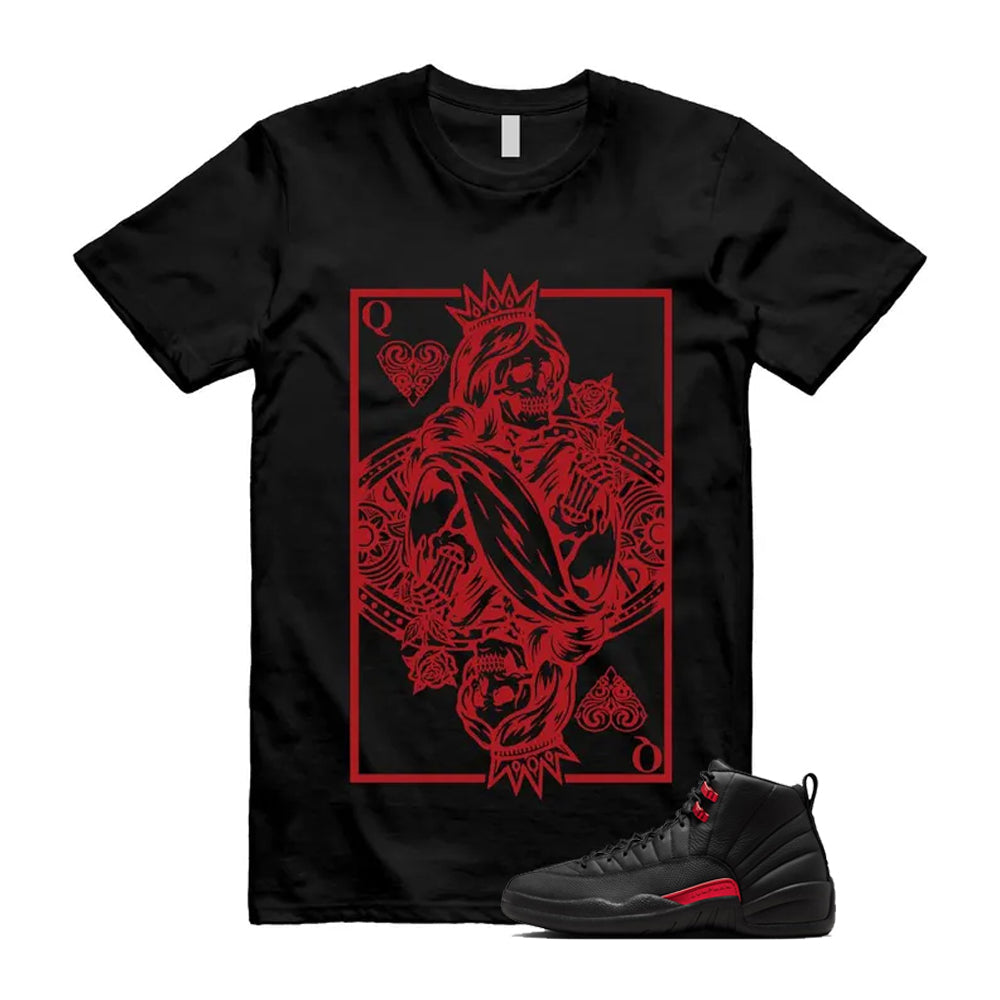 12 Bloodline in Black Varsity Red Shirt To Match Queen Card product image 1