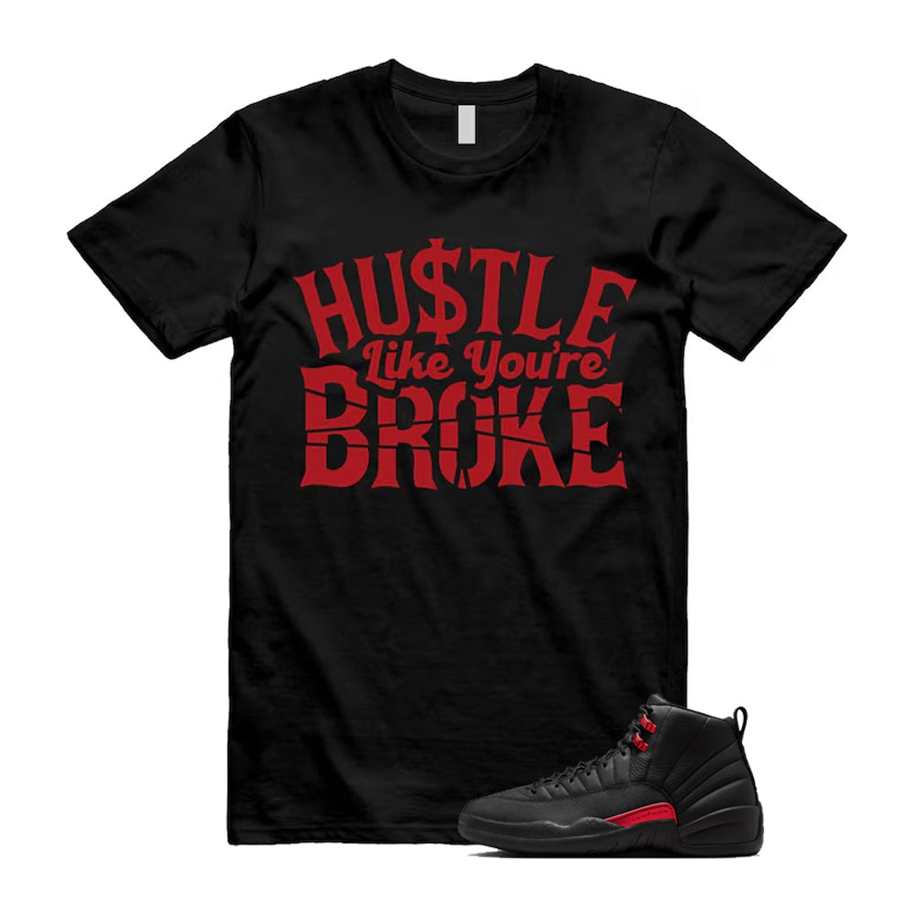 12 Bloodline in Black Varsity Red Shirt To Match Broke product image 1