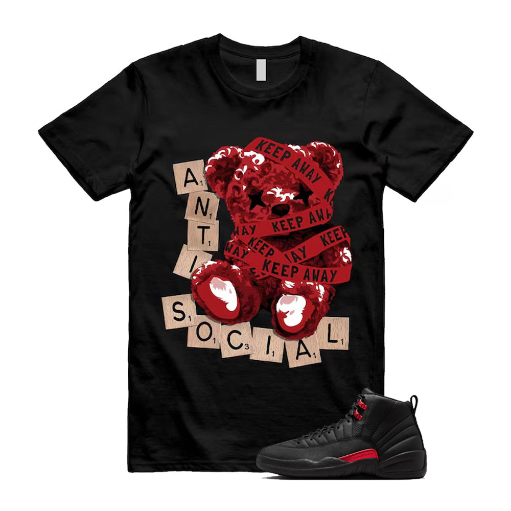12 Bloodline in Black Varsity Red Shirt To Match Anti product image 1