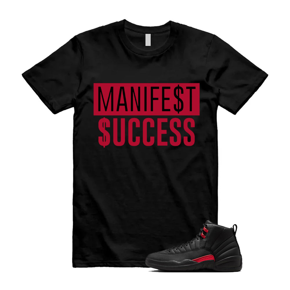 12 Bloodline in Black Varsity Red Shirt To Match Manifest product image 1