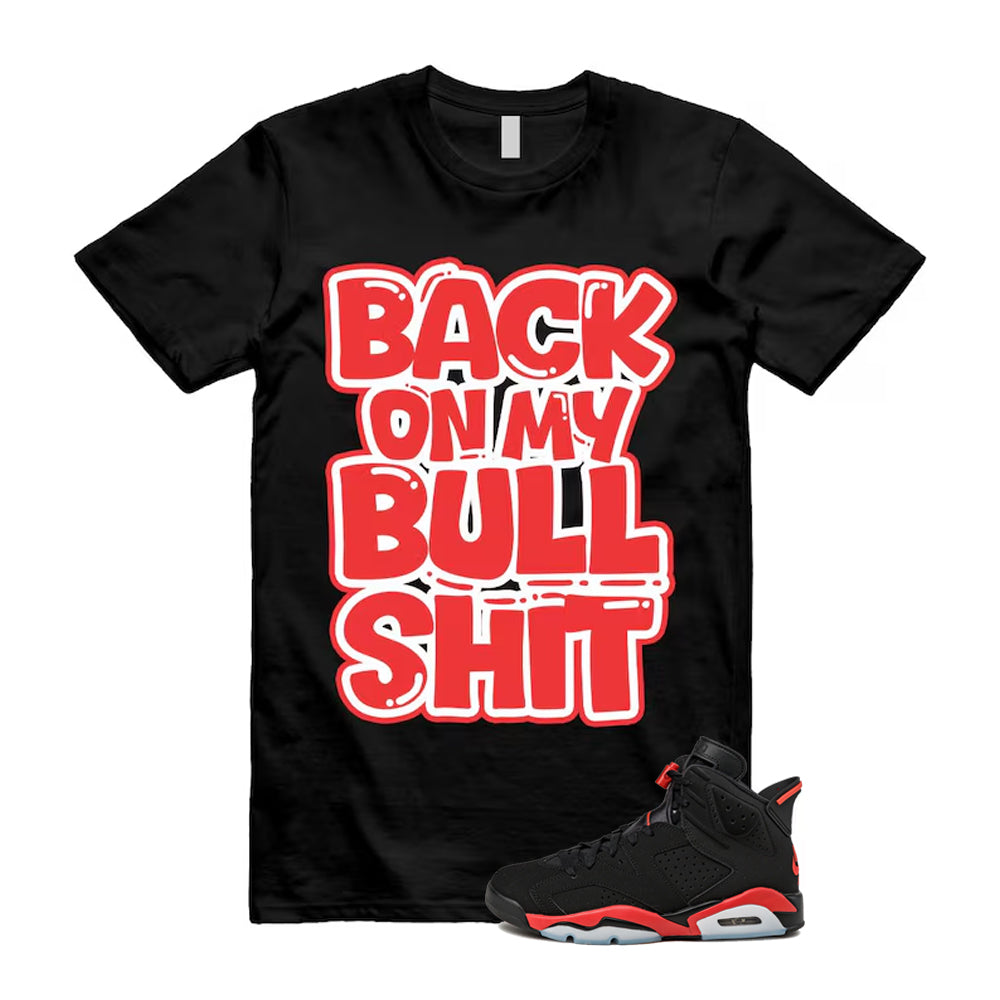 6 Infrared Salesman Black Red Shirt To Match Bull T-Shirt product image 1