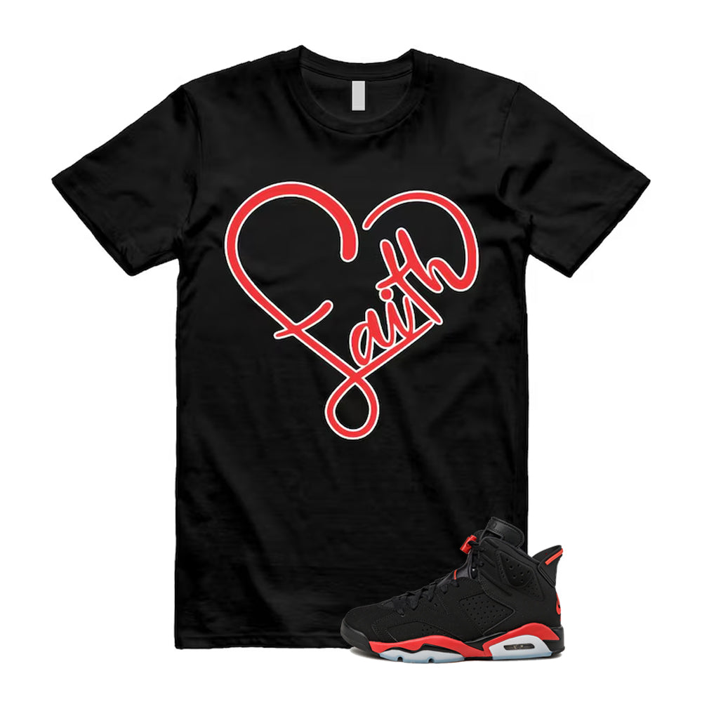 6 Infrared Salesman Black Red Shirt To Match Faith T-Shirt product image 1