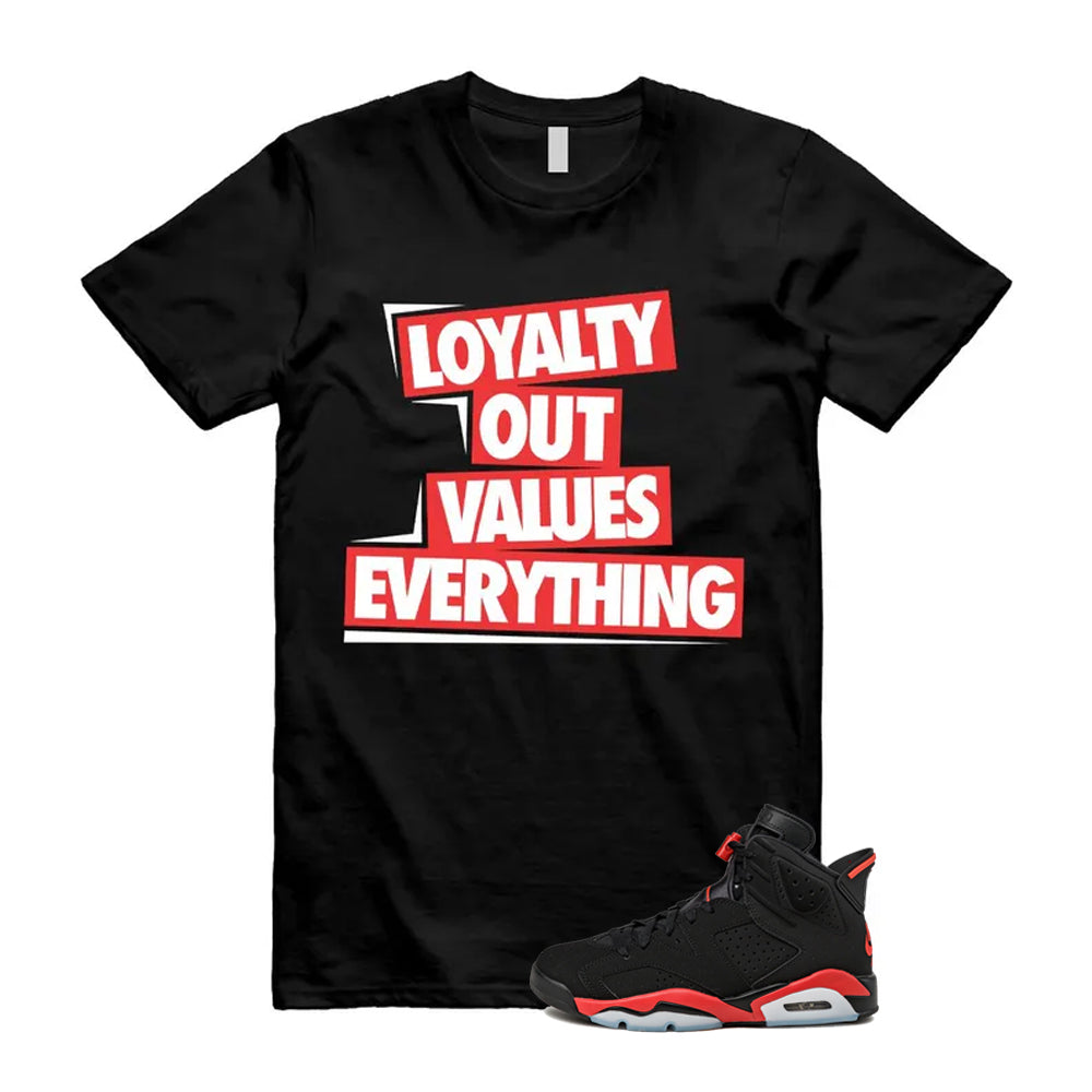 6 Infrared Salesman Black Red Shirt To Match Love T-Shirt product image 1