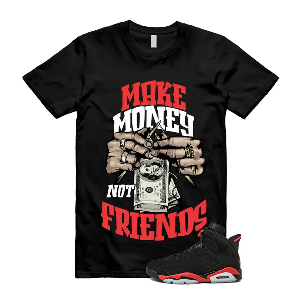 6 Infrared Salesman Black Red Shirt To Match Make Money Not product image 1
