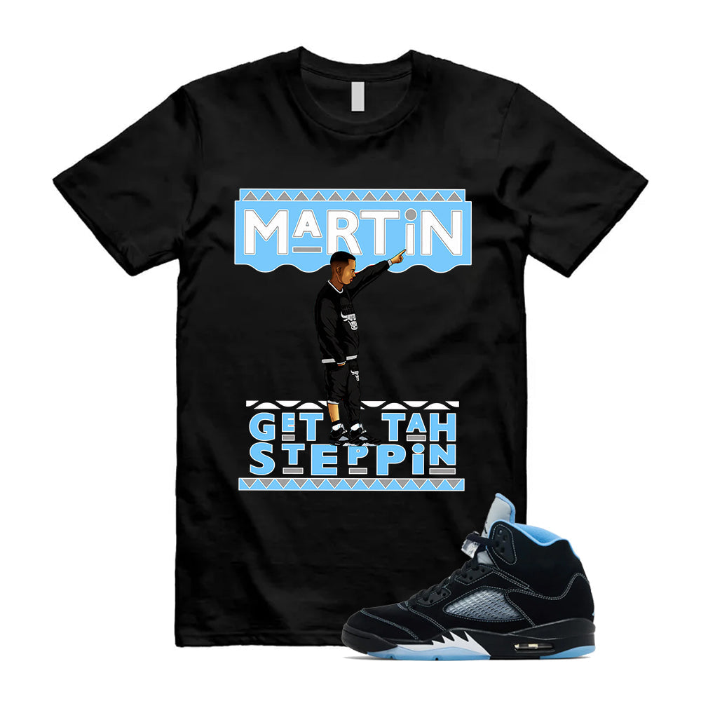 5 Black University Blue White 2026 Shirt To Match Martin product image 1