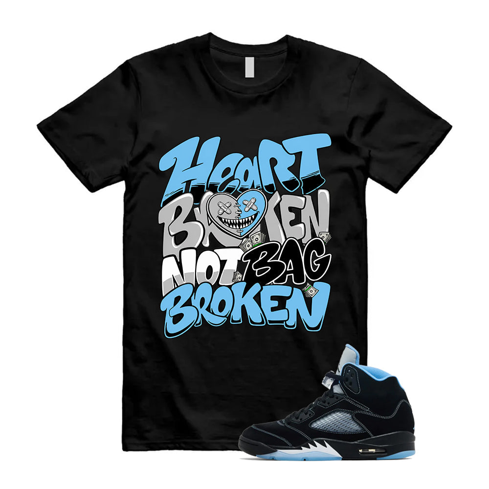 5 Black University Blue White 2026 Shirt To Match Heart product image 1
