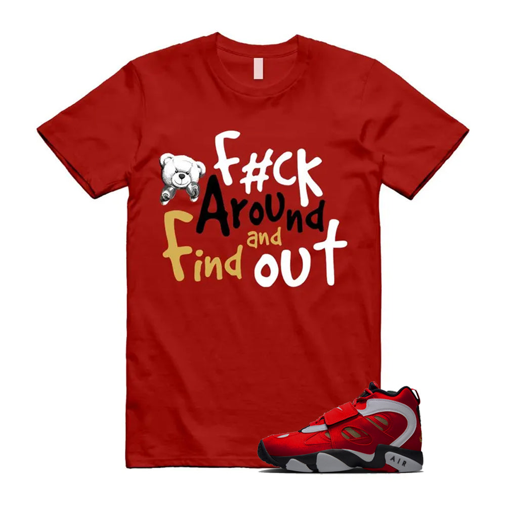 Air Diamond Turf 2 Red Gold Fire White Black 2026 Shirt To product image 1