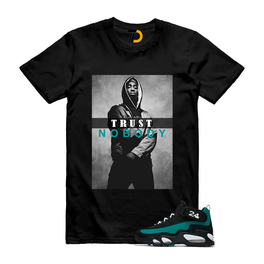 Freshwater Air Griffey Max 1 24 Black White Teal Shirt To product image 1