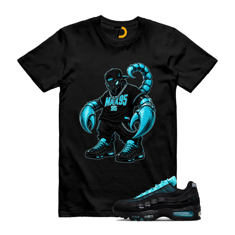 Air Max 95 Big Bubble SE Scorpion Black Gamma Blue Shirt To product image 1