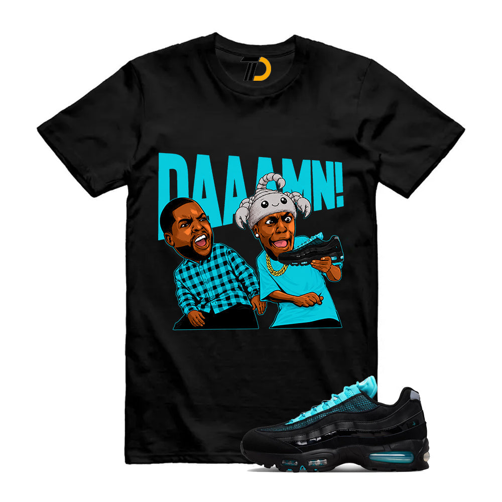 Air Max 95 Big Bubble SE Scorpion Black Gamma Blue Shirt To product image 1
