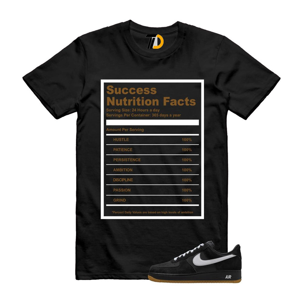 Air Force 1 Black White Gum Light Brown ’07 LV8 Shirt To product image 1