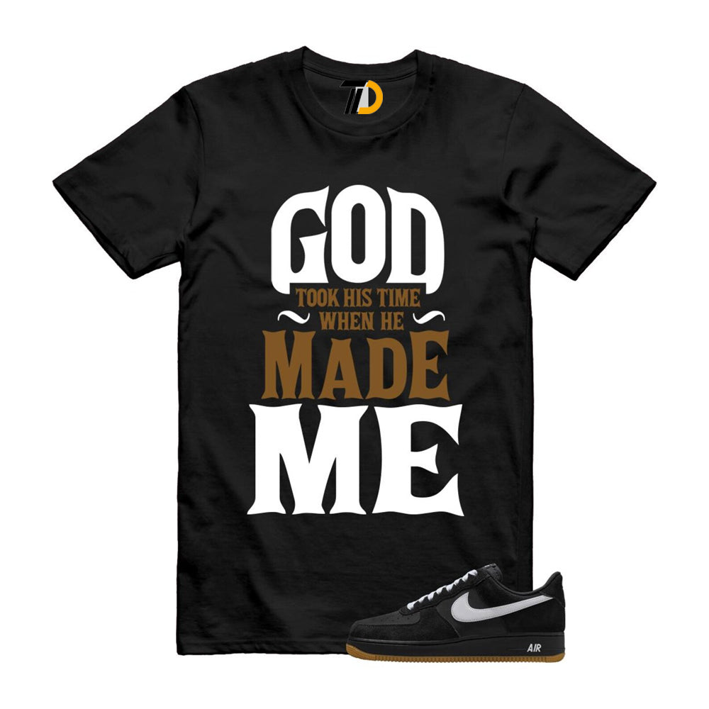 Air Force 1 Black White Gum Light Brown ’07 LV8 Shirt To product image 1