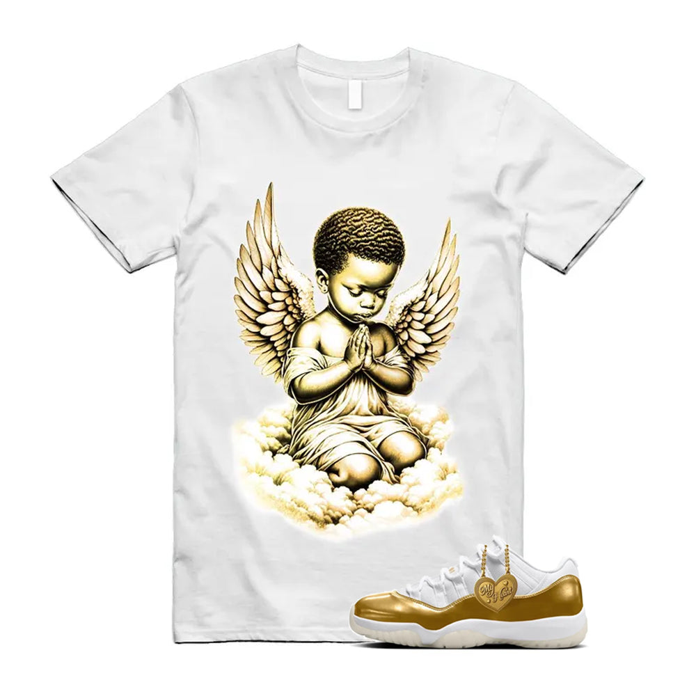 11 Low Mother's Day Gold White 2026 Shirt To Match Angel product image 1