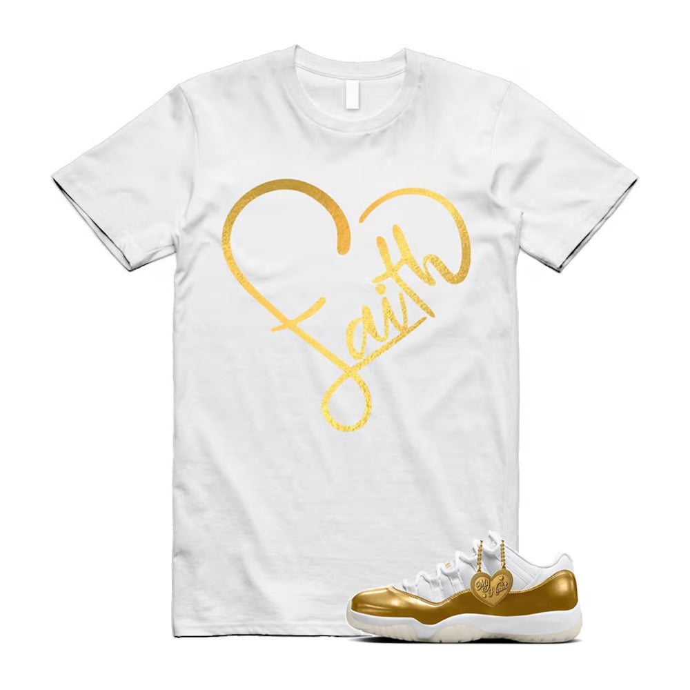 11 Low Mother's Day Gold White 2026 Shirt To Match Faith product image 1