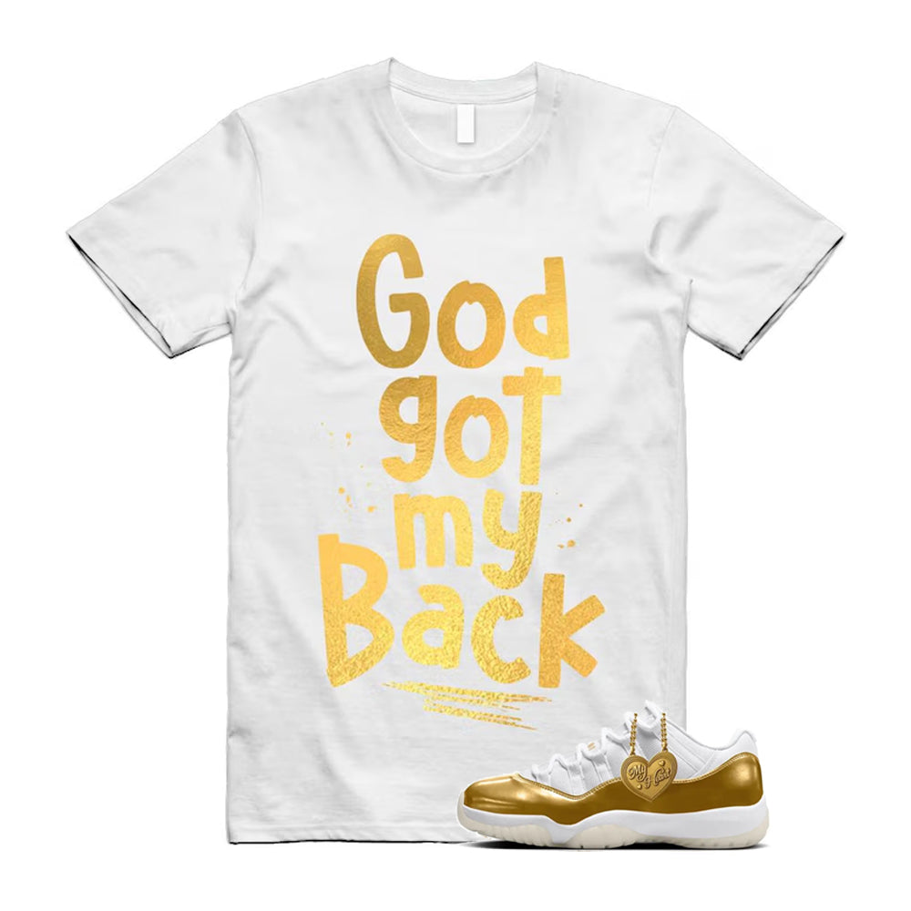 11 Low Mother's Day Gold White 2026 Shirt To Match God Got product image 1