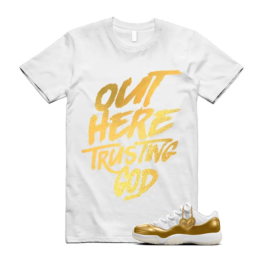 11 Low Mother's Day Gold White 2026 Shirt To Match Out Here product image 1