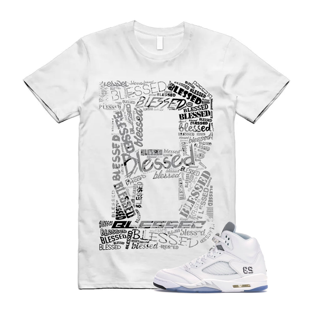 5 Retro White Metallic Silver Black 2026 Shirt To Match B product image 1