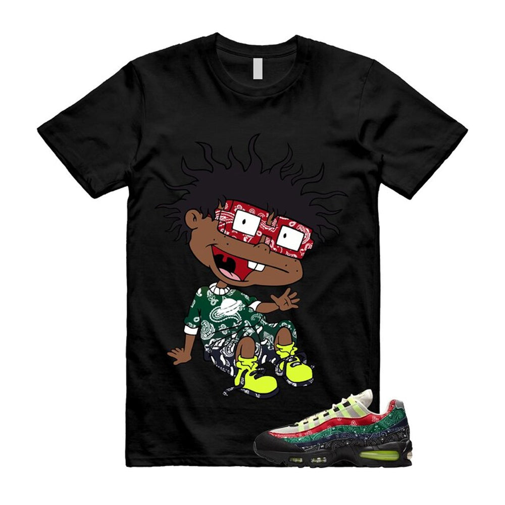 Air Max 95 Paisley Bandana Big Bubble Neon Volt Red Green product image 1