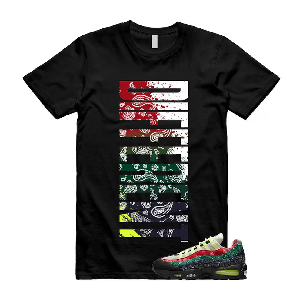Air Max 95 Paisley Bandana Big Bubble Neon Volt Red Green product image 1
