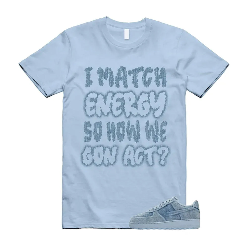 Air Force 1 Denim Light Armory Blue Shirt To Match I Energy product image 1