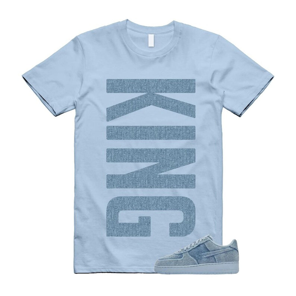 Air Force 1 Denim Light Armory Blue Shirt To Match King product image 1
