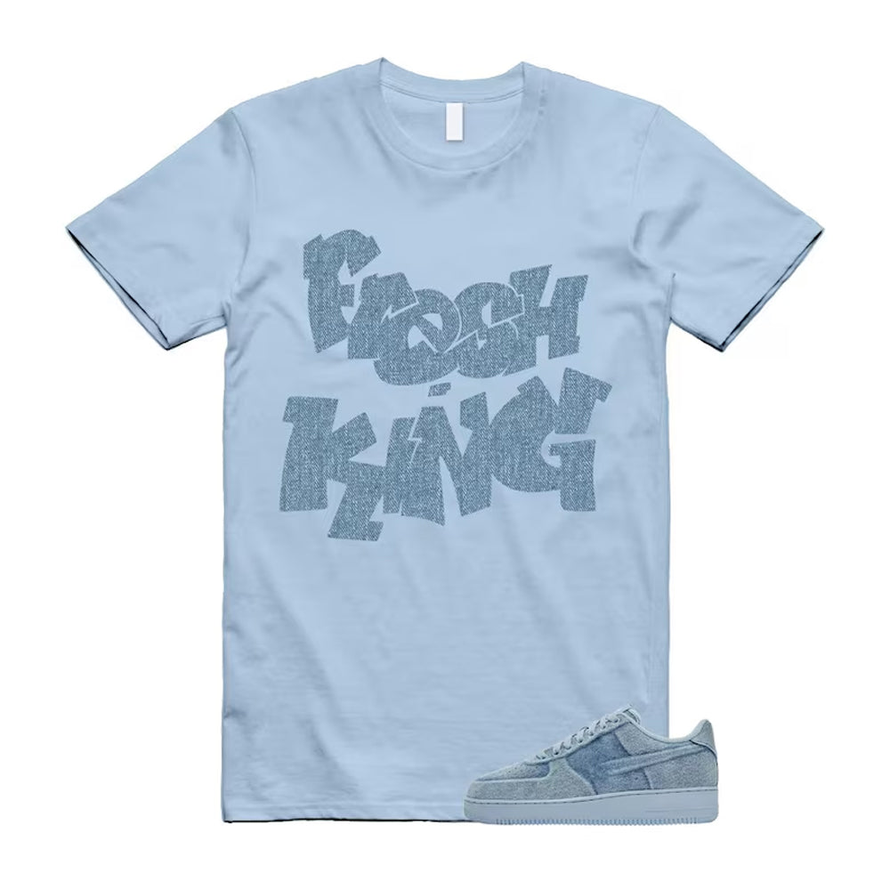Air Force 1 Denim Light Armory Blue Shirt To Match Fresh product image 1