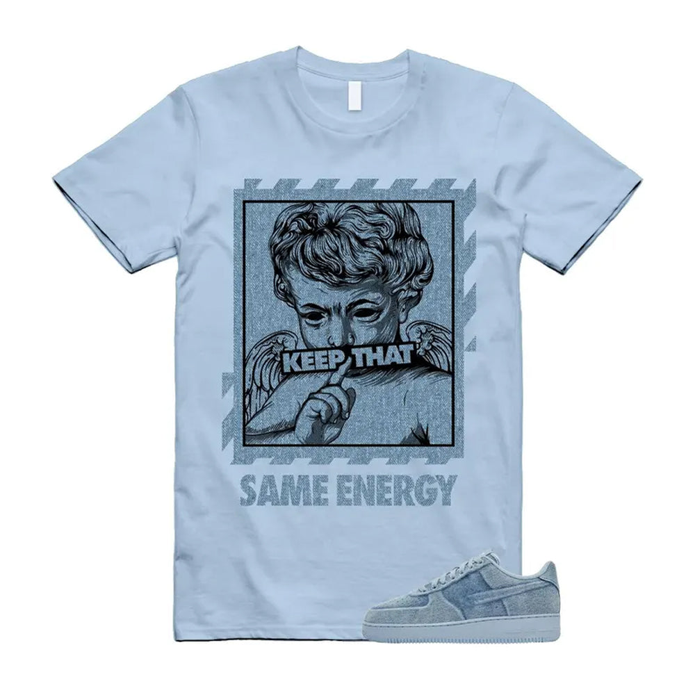 Air Force 1 Denim Light Armory Blue Shirt To Match Energy product image 1