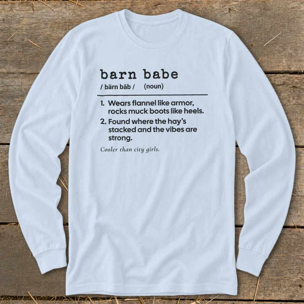 Barn Babe Definition Long Sleeve Tee product image 3