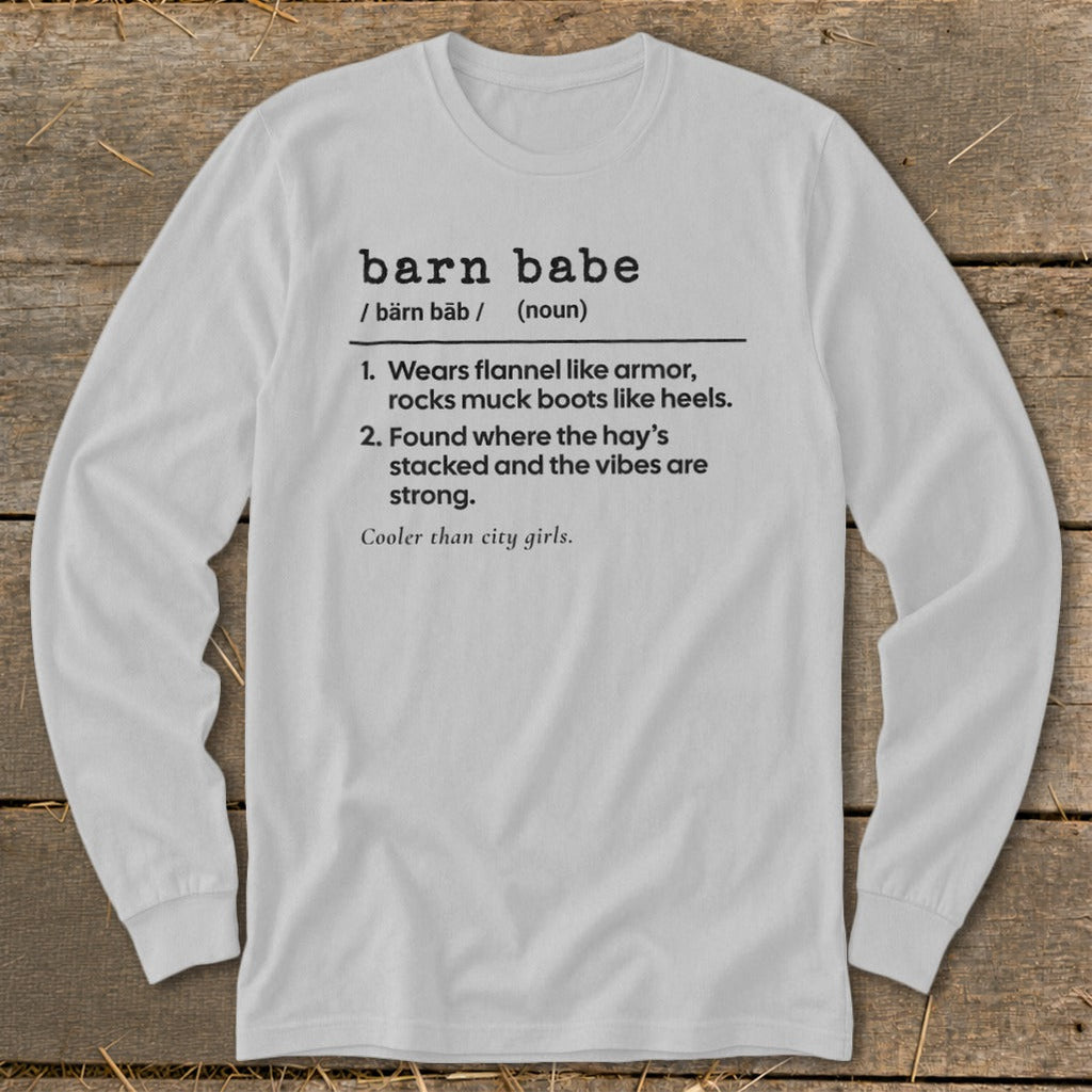 Barn Babe Definition Long Sleeve Tee product image 4