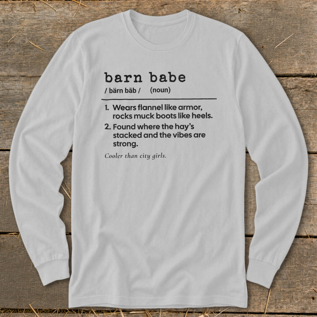 Barn Babe Definition Long Sleeve Tee product image 4