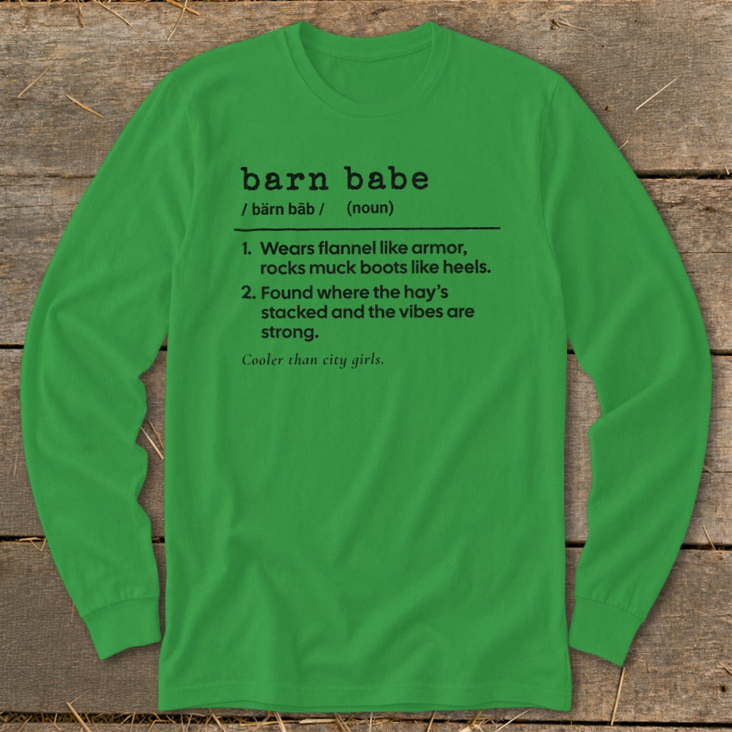 Barn Babe Definition Long Sleeve Tee product image 6