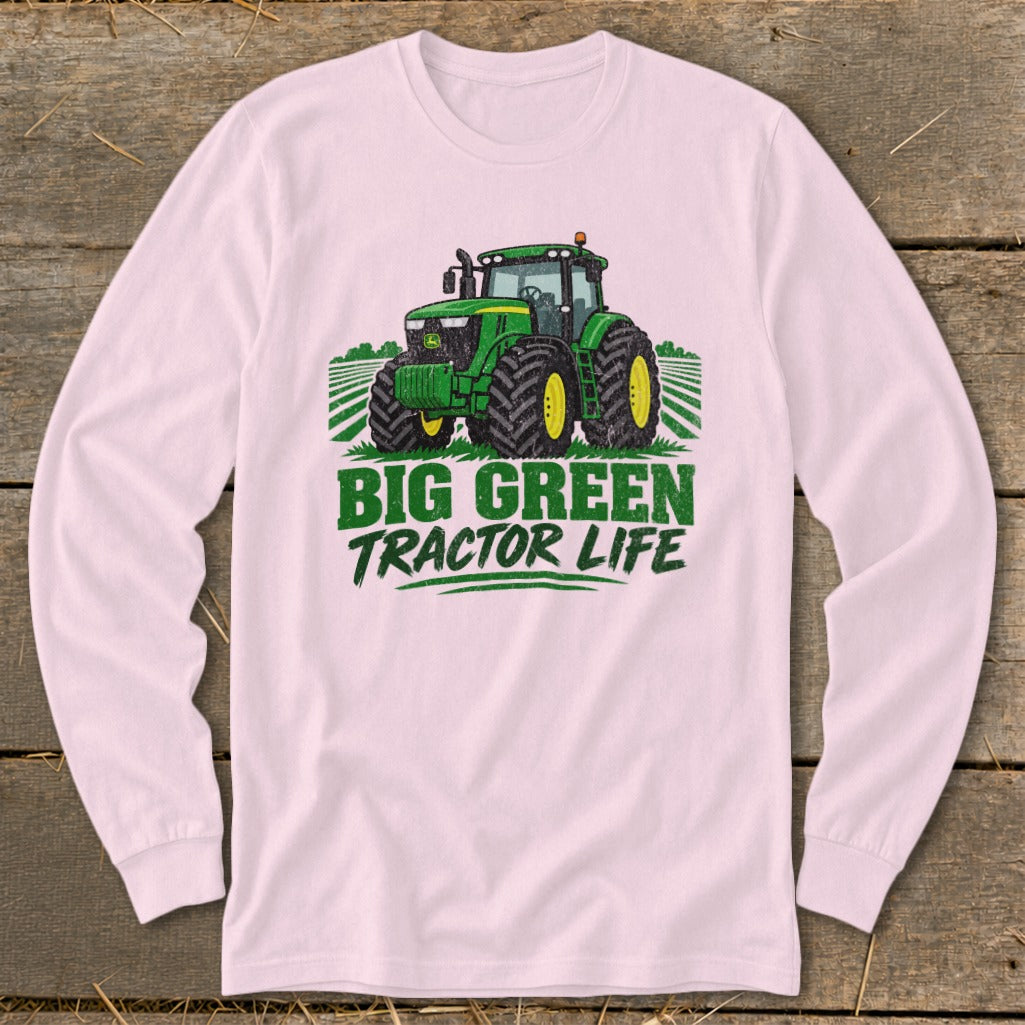 Big Green Tractor Long Sleeve Tee product image 3