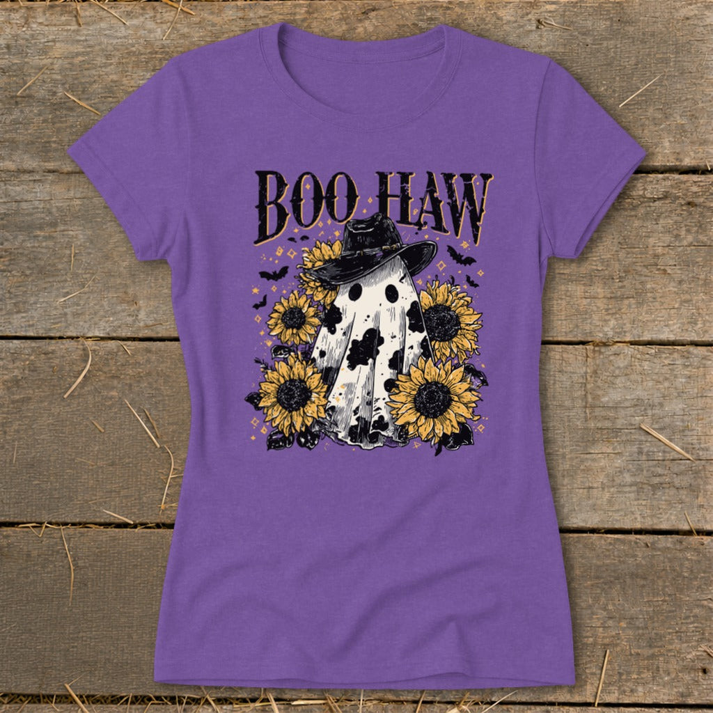 Boo Haw Ghost Ladies Tee product image 1