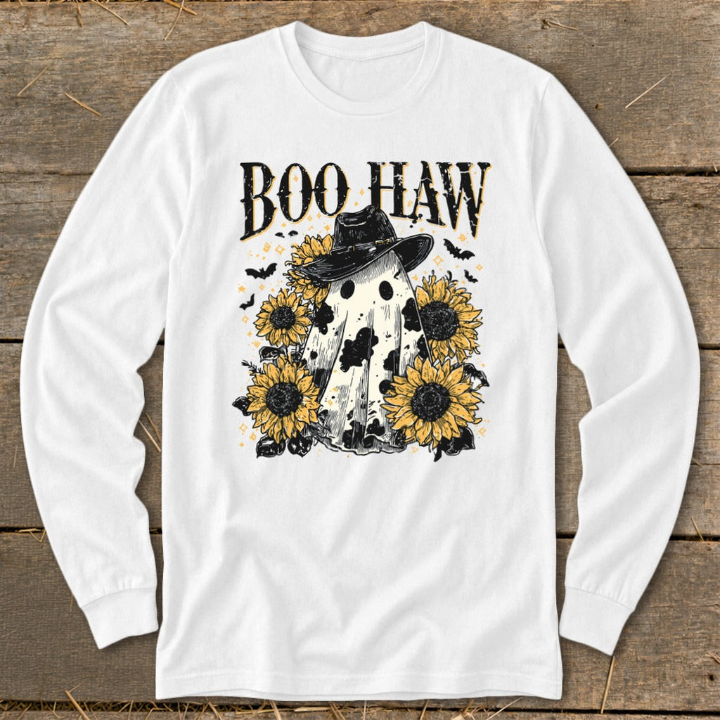 Boo Haw Ghost Long Sleeve Tee product image 3