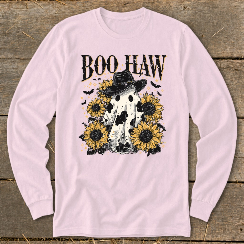 Boo Haw Ghost Long Sleeve Tee product image 5