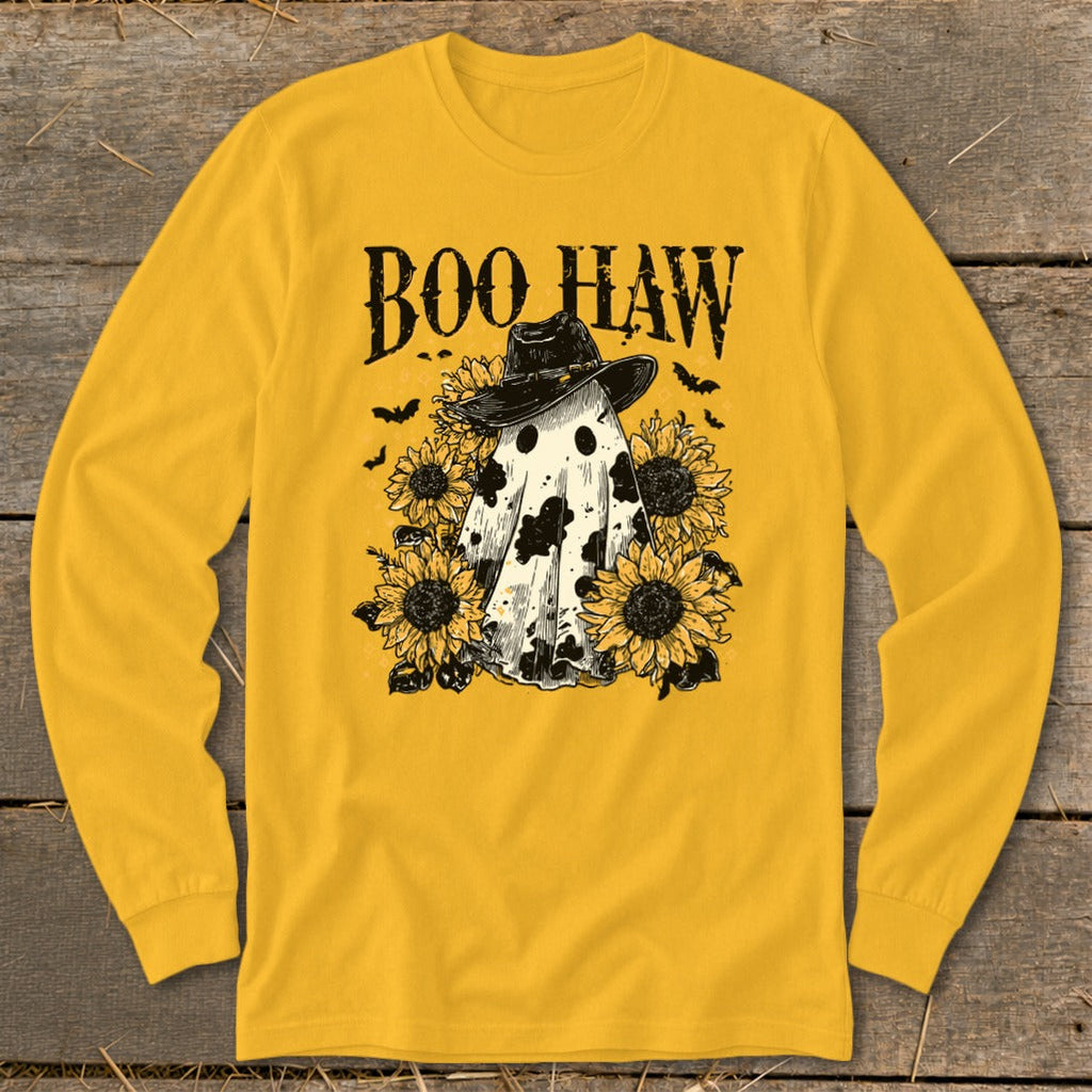 Boo Haw Ghost Long Sleeve Tee product image 1