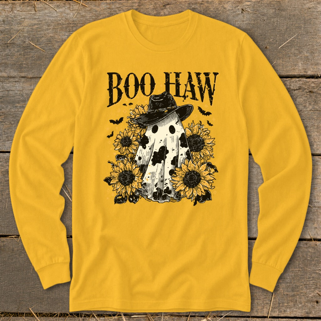 Boo Haw Ghost Long Sleeve Tee product image 1