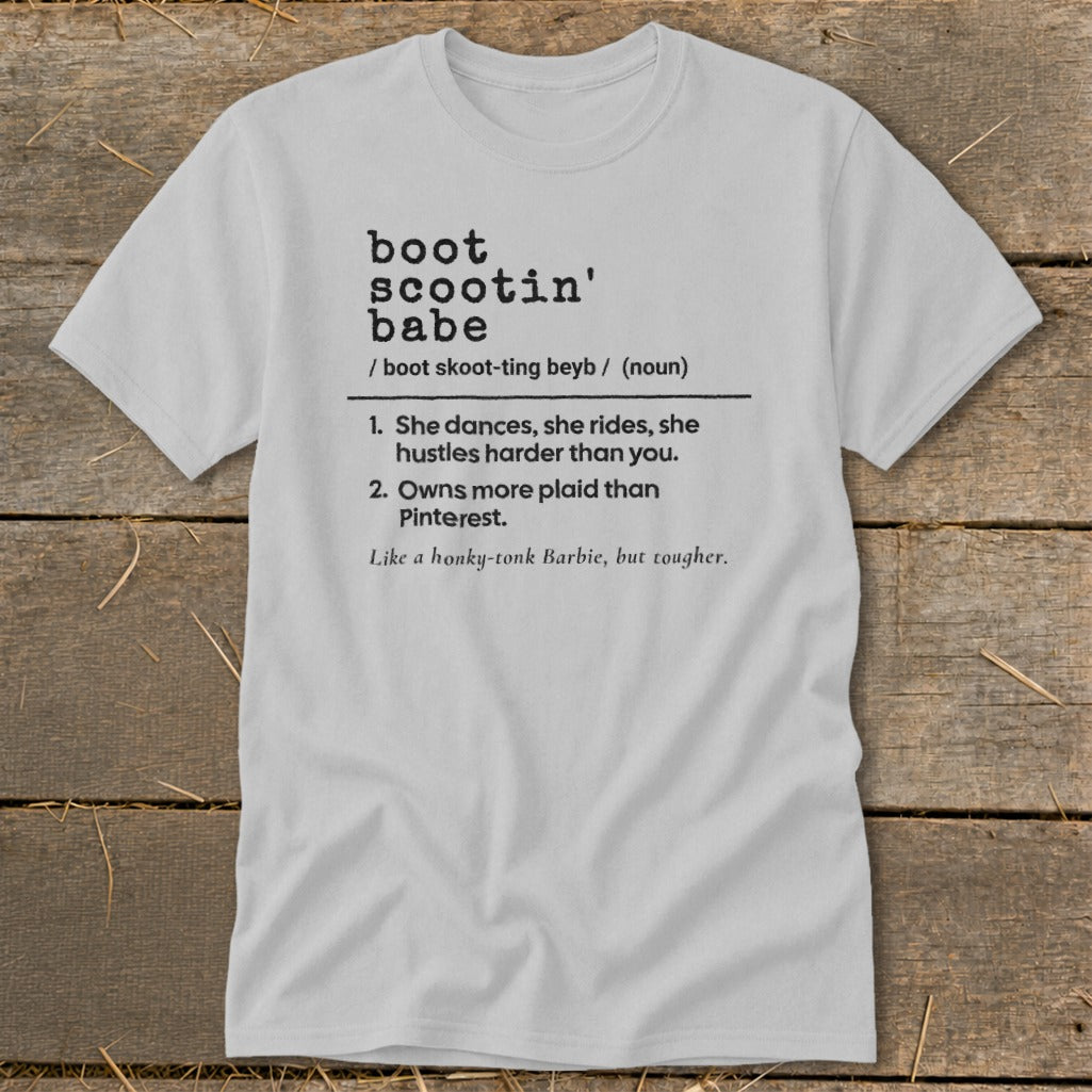 Boot Scootin Babe Definition Classic Tee product image 5